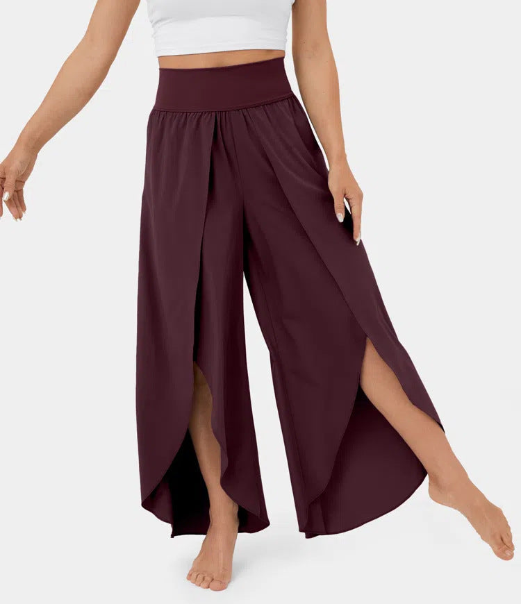 Loose Split Yoga Summer Pants