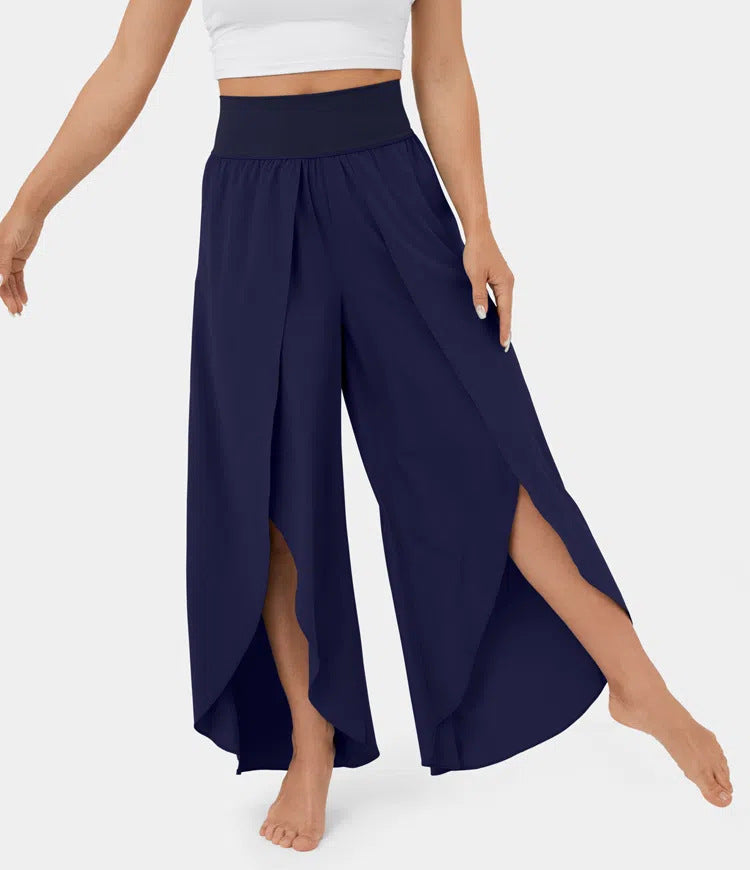 Loose Split Yoga Summer Pants