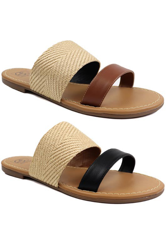 Two Band Sandals