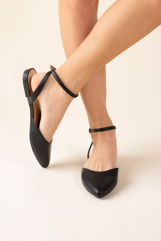 Ankle Strap Flats