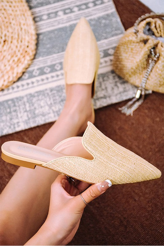 Slide Flat Mules