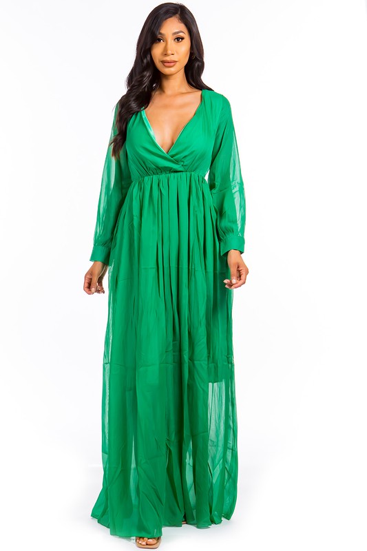 Green Maxi Dress