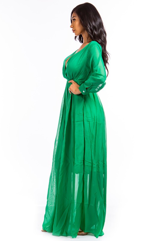 Green Maxi Dress