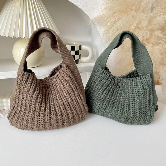 Wool Knitted Handbag