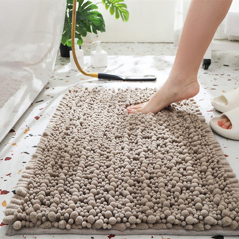 Chenille Home Bathroom Door Mat