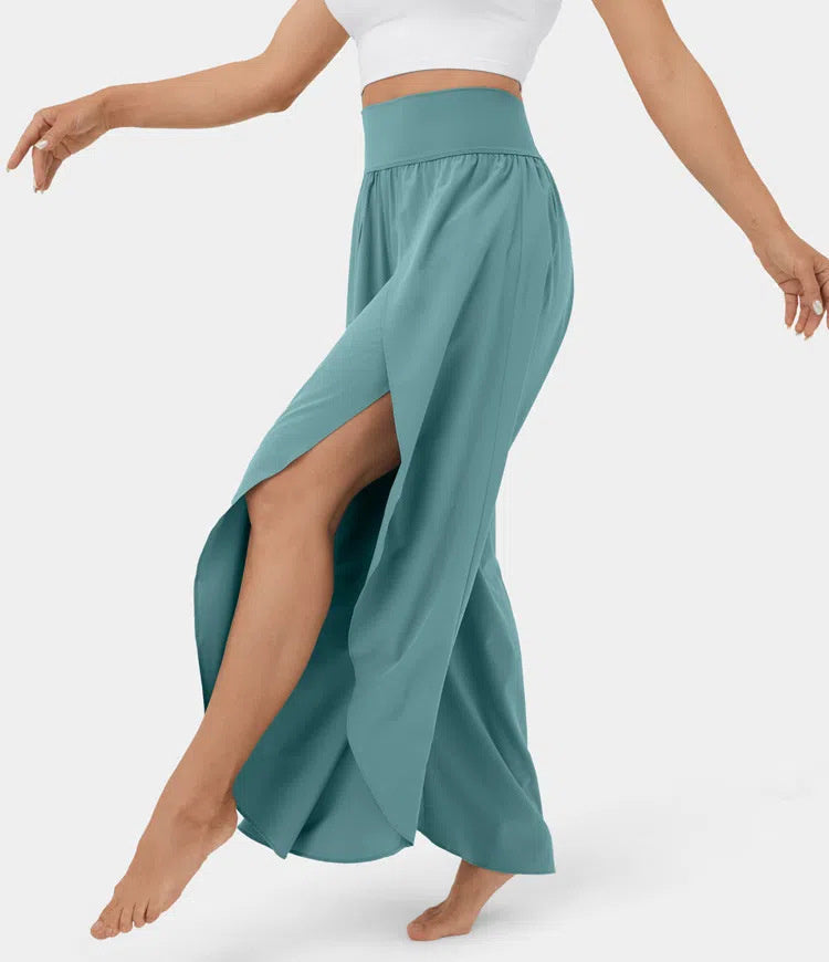 Loose Split Yoga Summer Pants