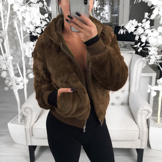 Women's Fox Fur Coat