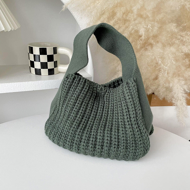 Wool Knitted Handbag