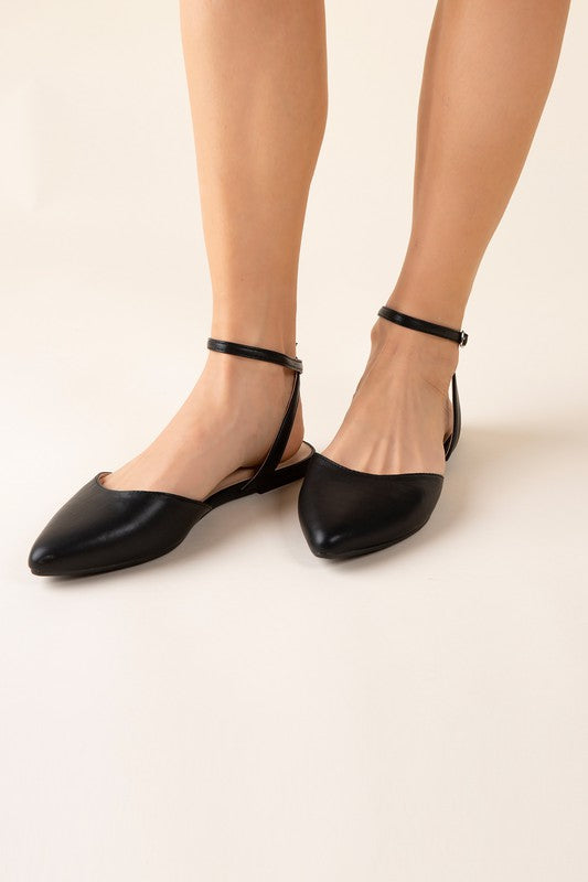 Ankle Strap Flats