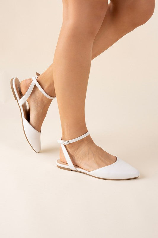 Ankle Strap Flats