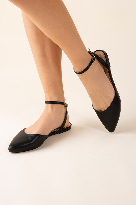 Ankle Strap Flats