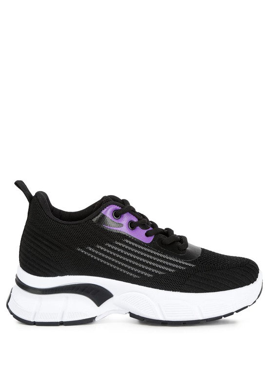 Neolyne Lug Sole Athletic Sneakers