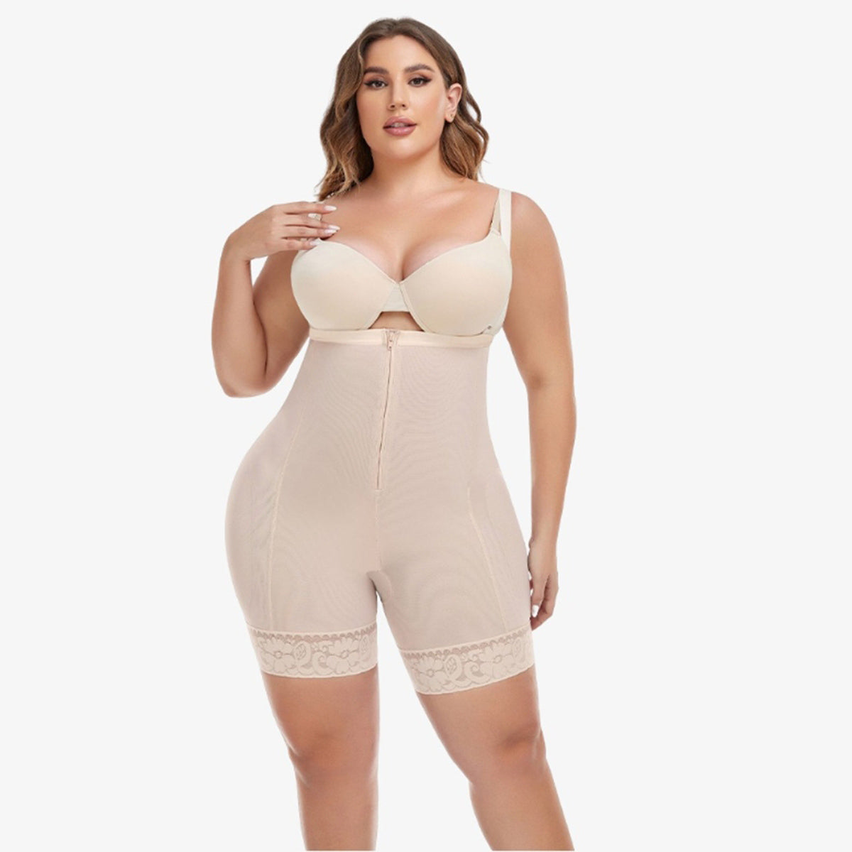 Full Size Butt Lifting Shaping Romper