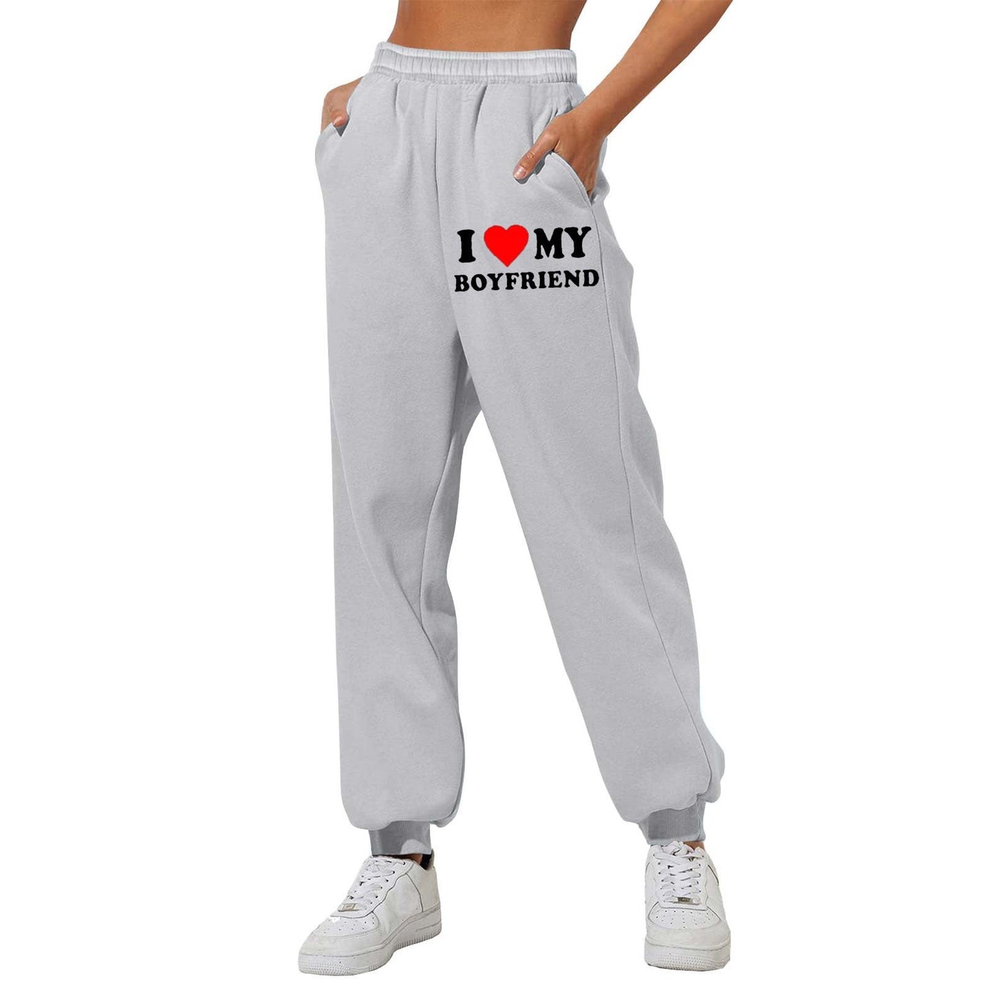 I Love MY BOYFRIEND  Casual Sweatpants