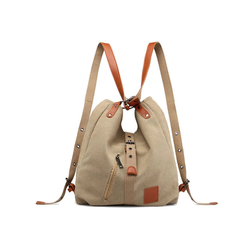 Canvas Women Multifunction Women Back Pack Bag