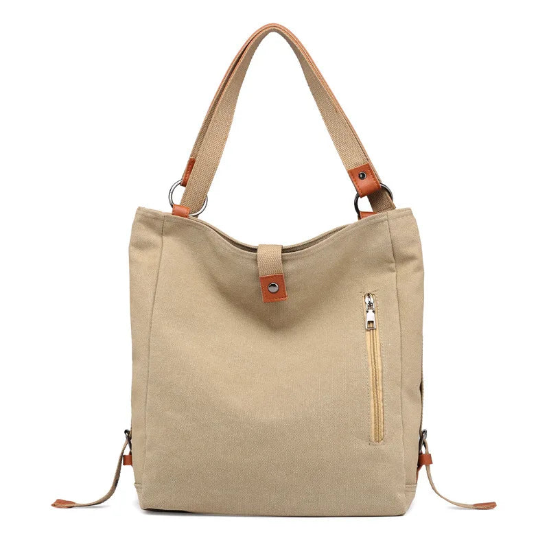 Canvas Women Multifunction Women Back Pack Bag