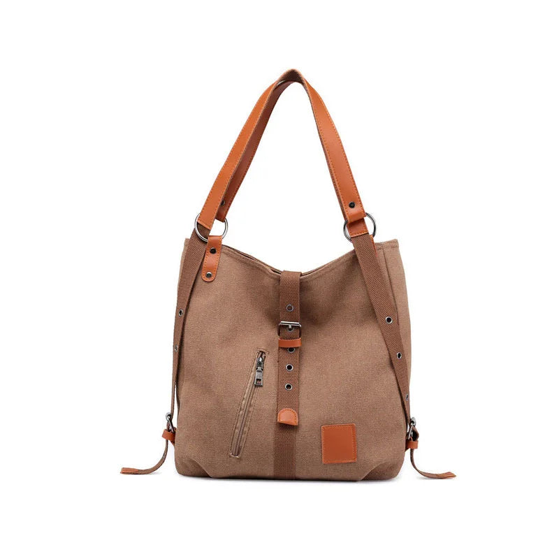 Canvas Women Multifunction Women Back Pack Bag