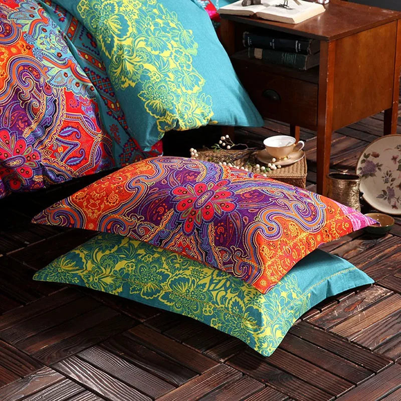 Bohemian 3D Mandala Duvet Cover 3 Piece Set