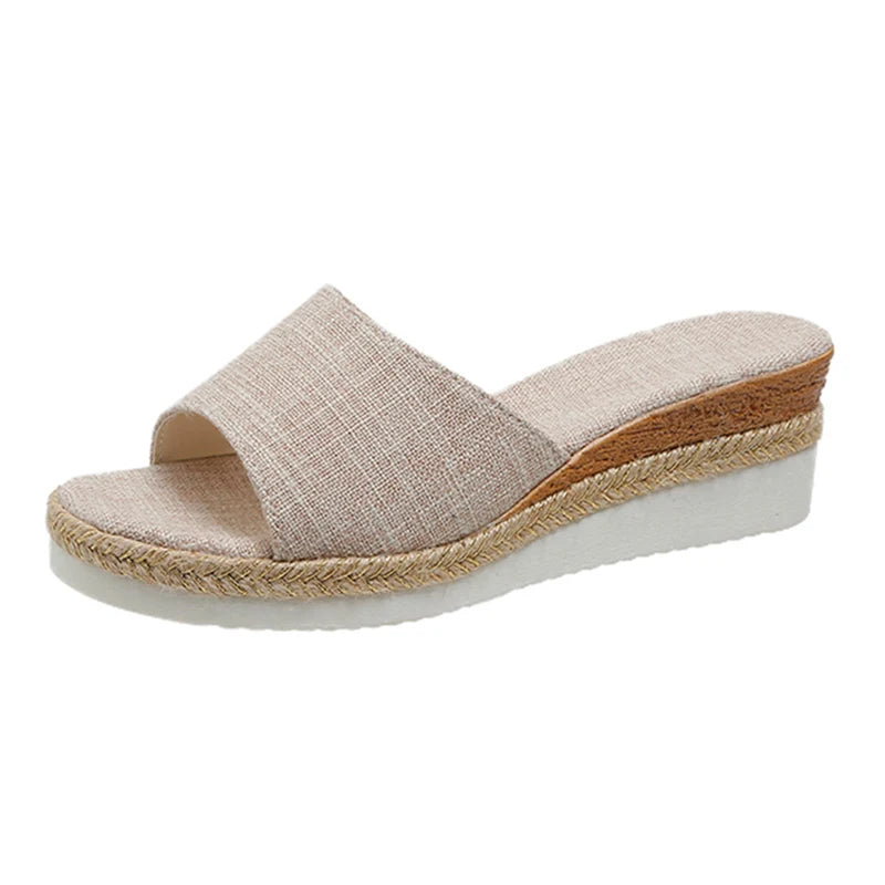 Casual Wedge Slippers Platform Sandals