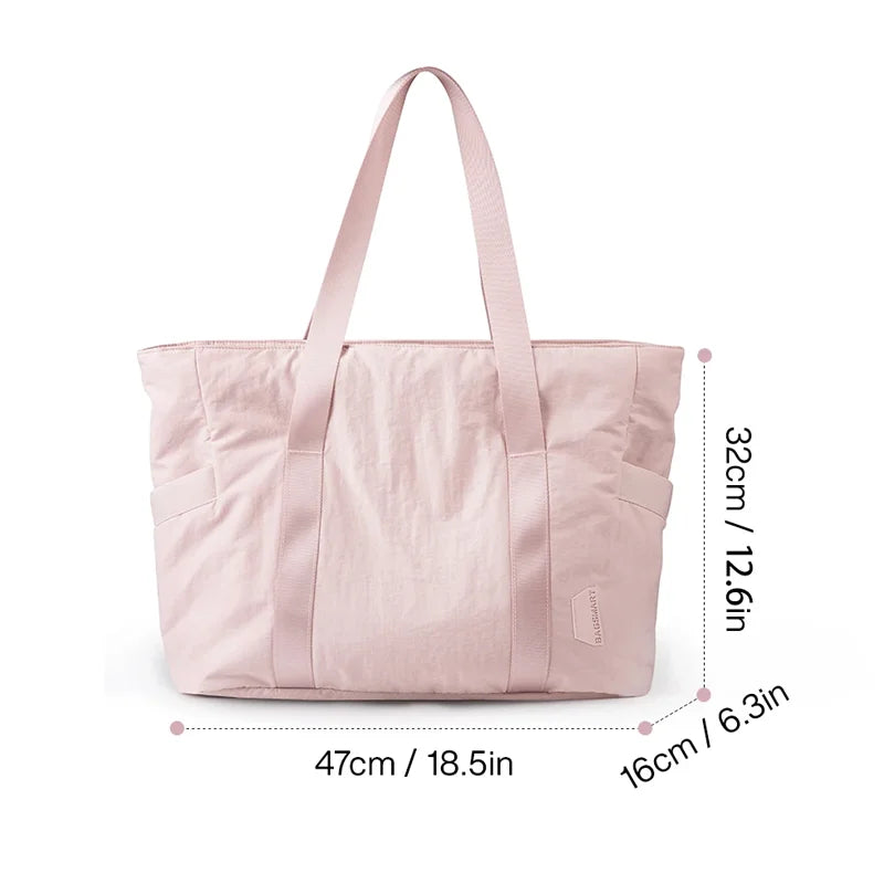 Tote Bag with yoga mat strap