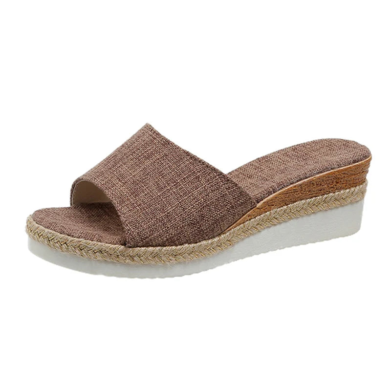 Casual Wedge Slippers Platform Sandals