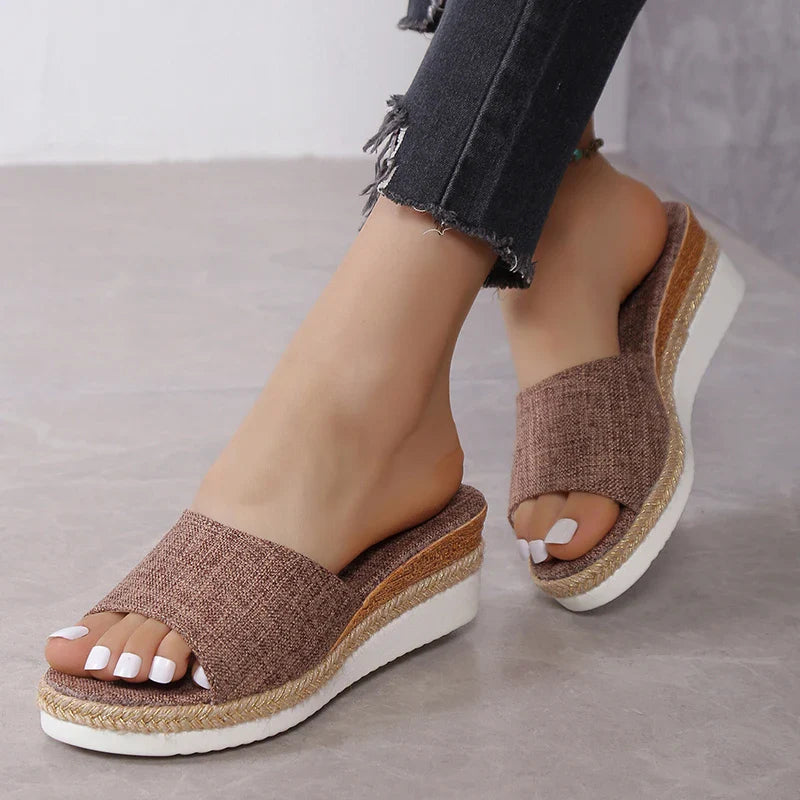 Casual Wedge Slippers Platform Sandals