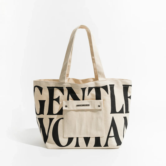 Gentle Women Canvas Beach Tote Bag