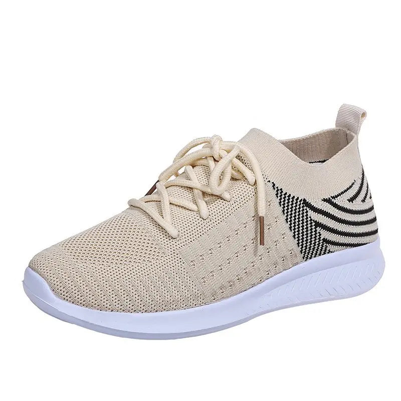 Breathable Mesh Platform Sneakers