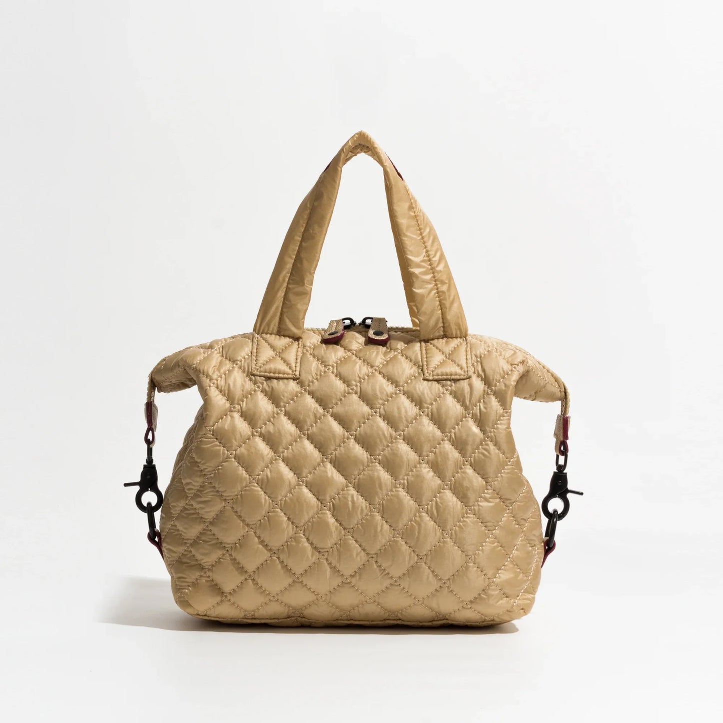 Down Padded Quilted Shoulder Tote Handbags