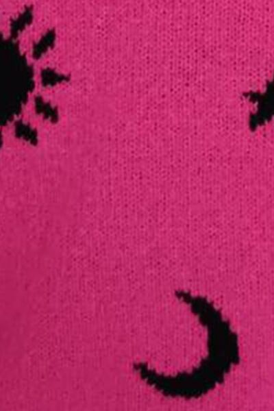 Hot Pink Cashmere Jumper for women