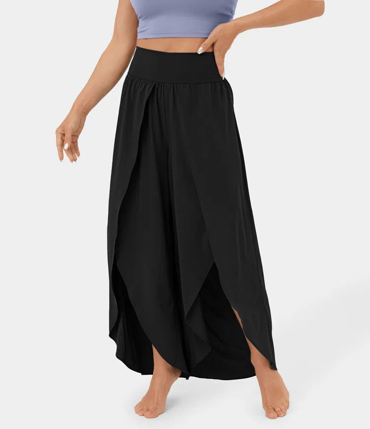 Loose Split Yoga Summer Pants