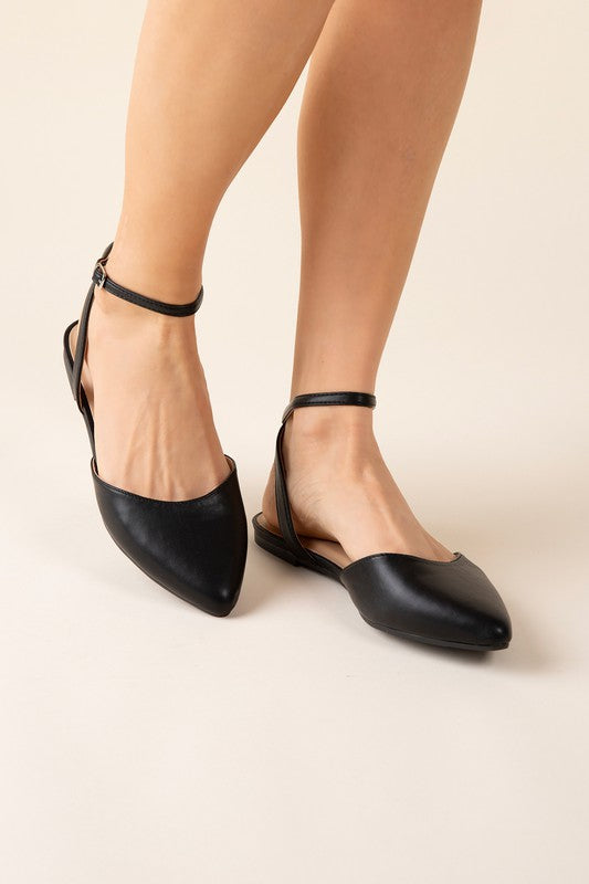 Ankle Strap Flats