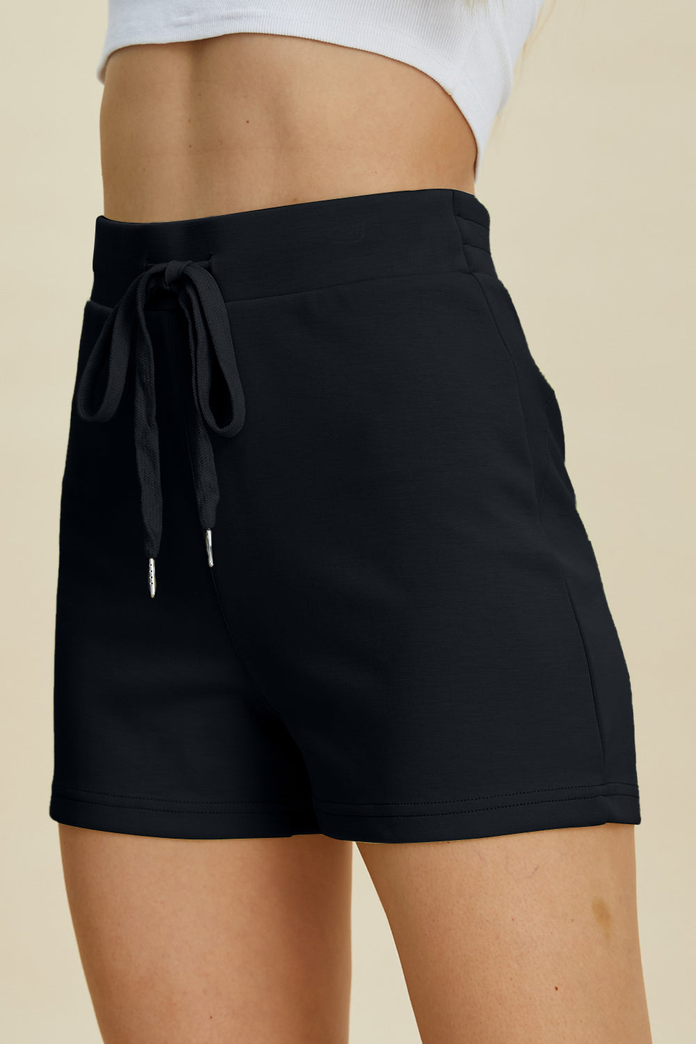 Air Scuba Drawstring High Waist Shorts