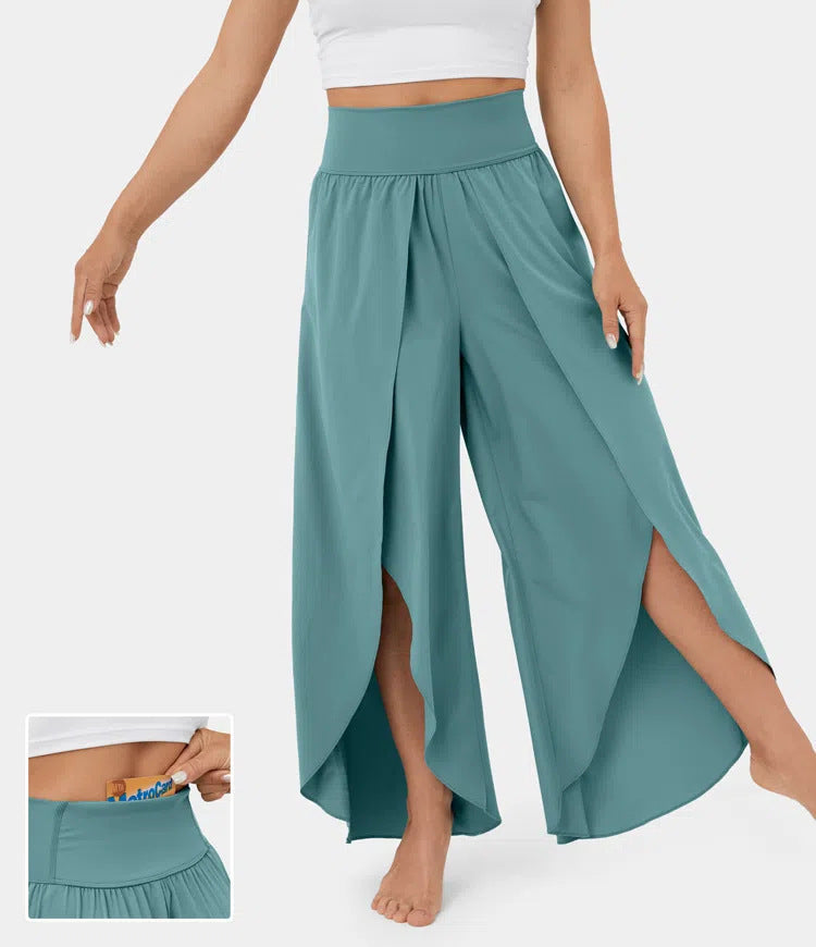 Loose Split Yoga Summer Pants