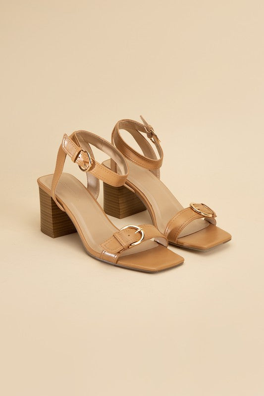 Buckle Sandal Heel